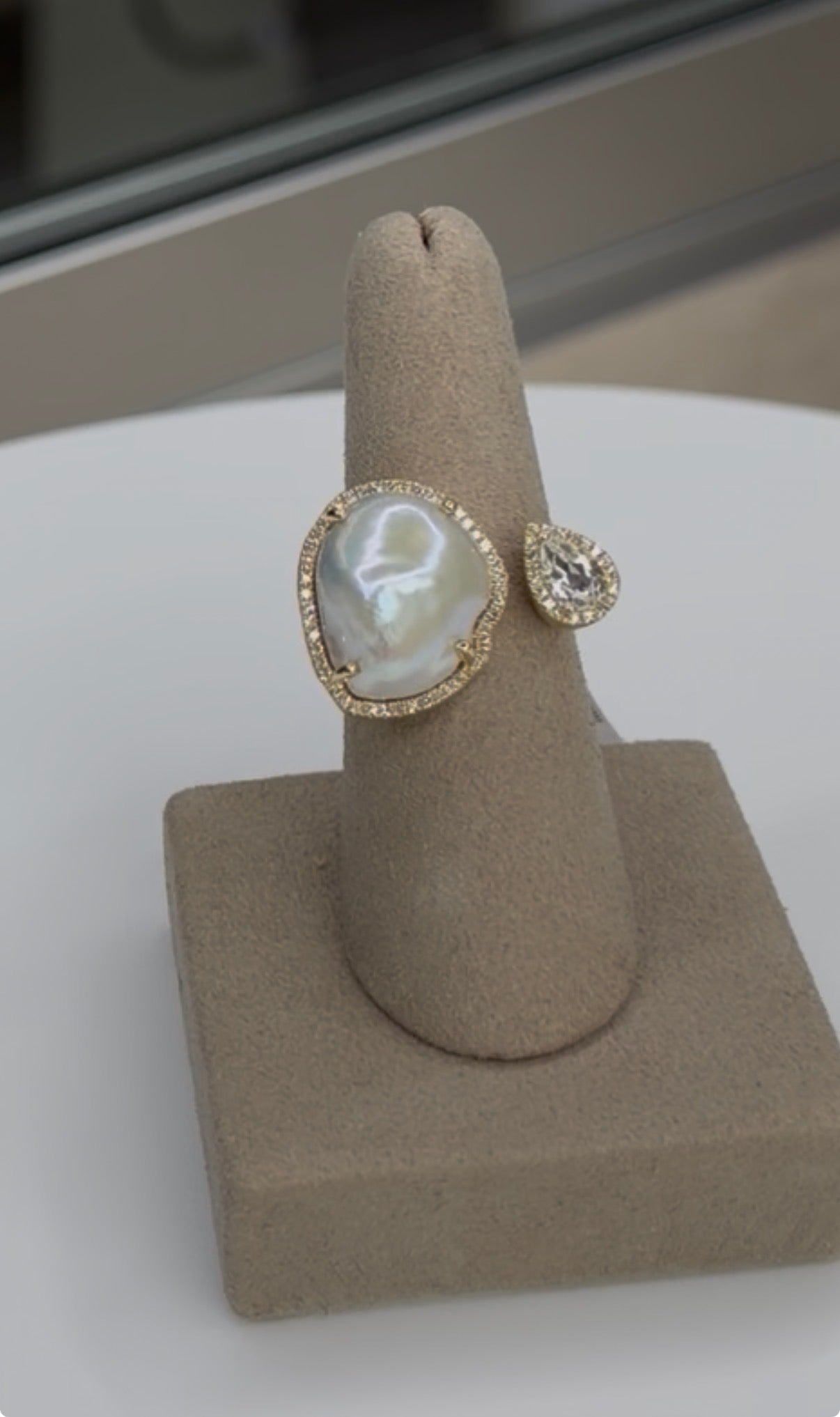 Baroque Pearl Ring