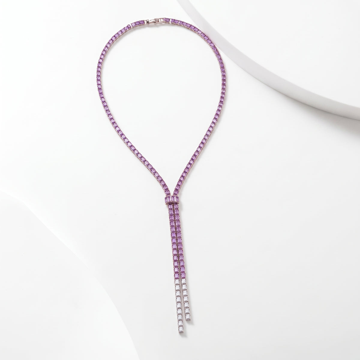 Pink Sapphire Larite Necklace