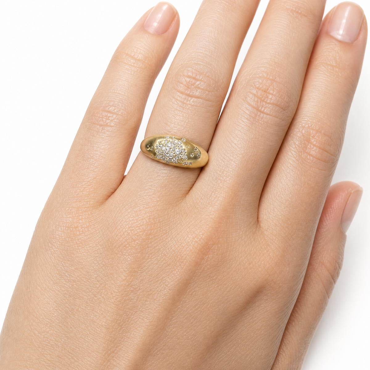 Urban Champagne Diamonds Ring