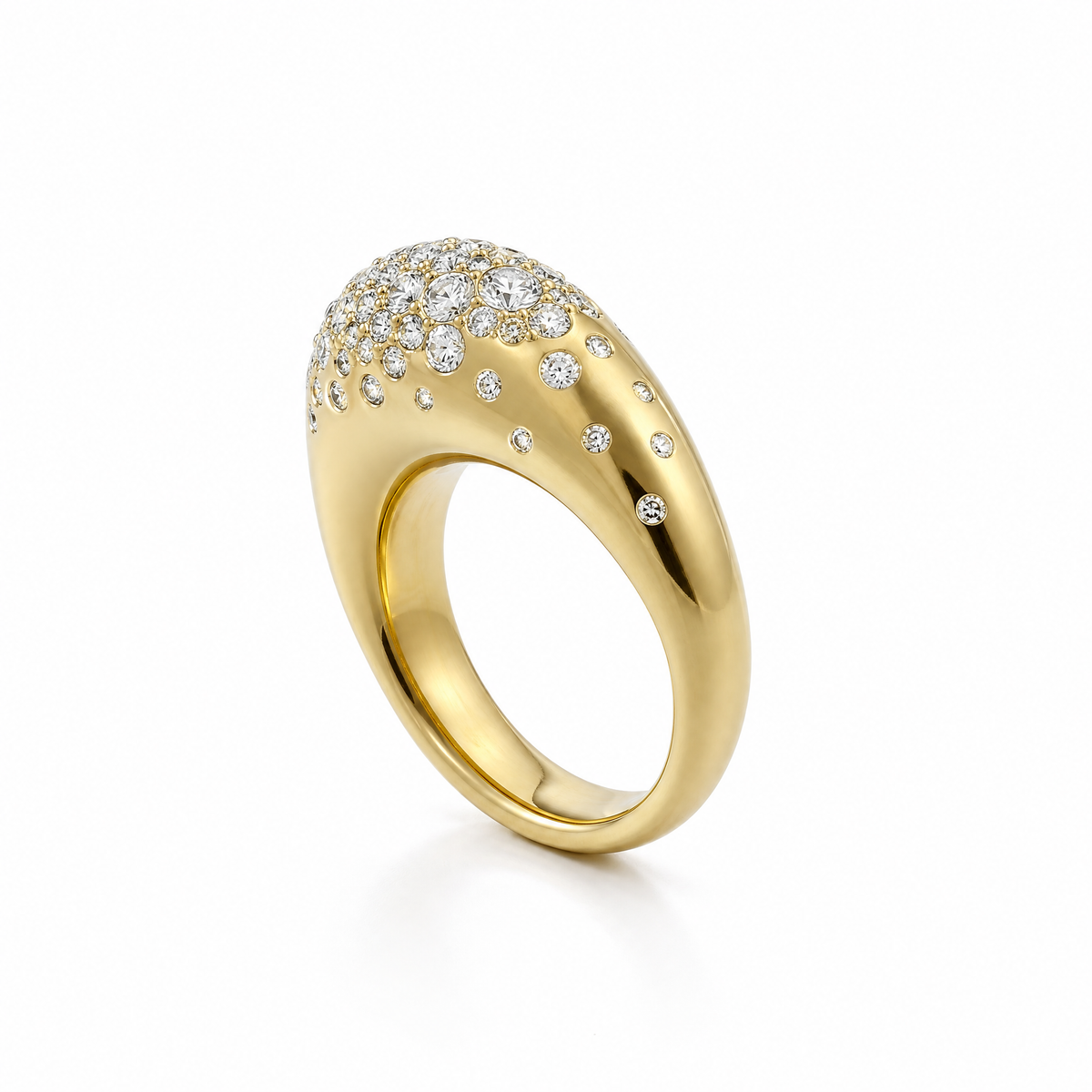 Urban Champagne Diamonds Ring