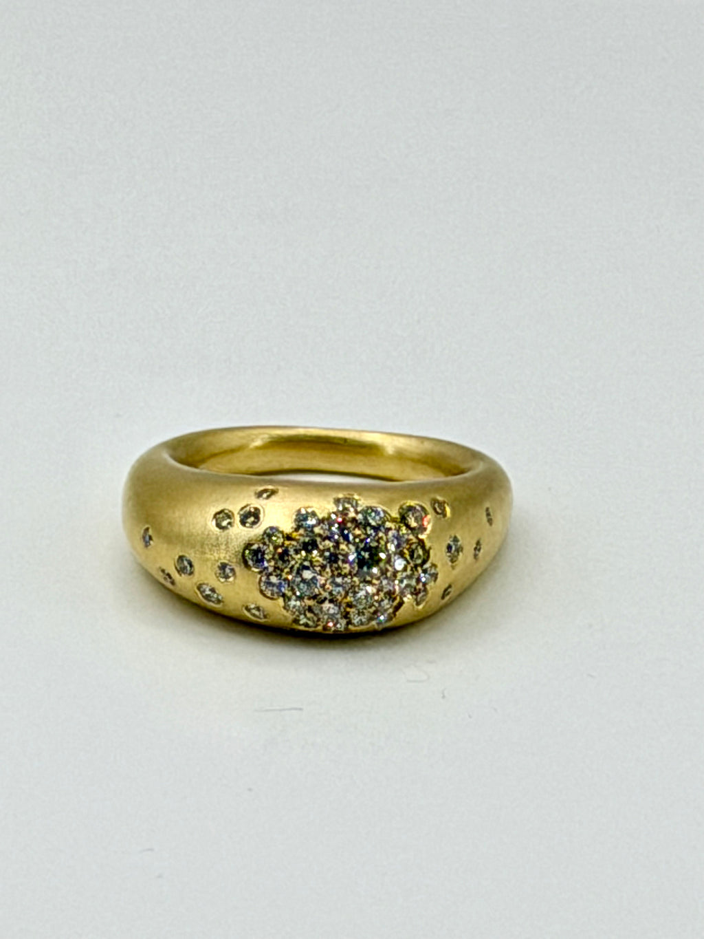 Urban Champagne Diamonds Ring