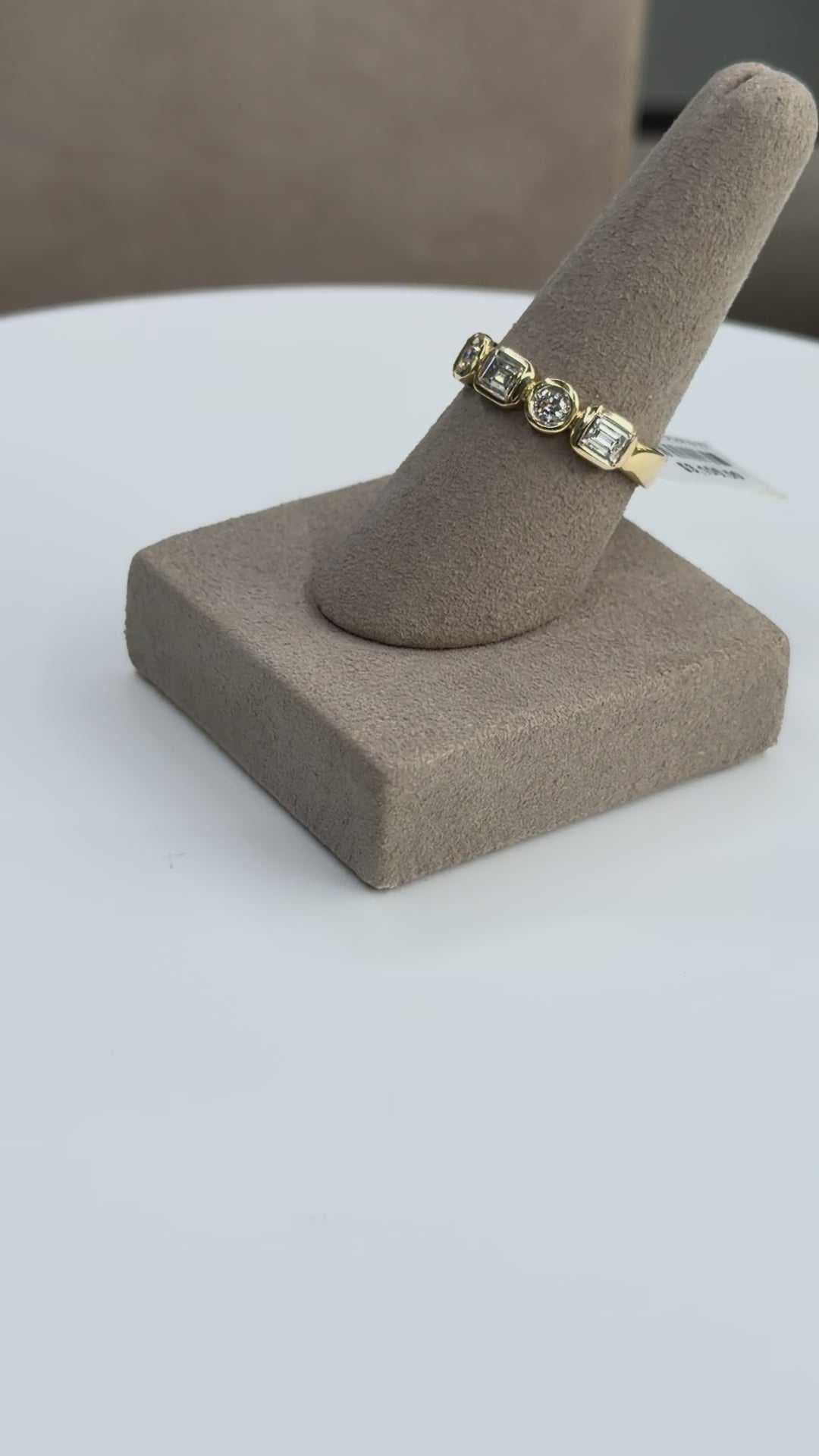 Diamond Bezel Band