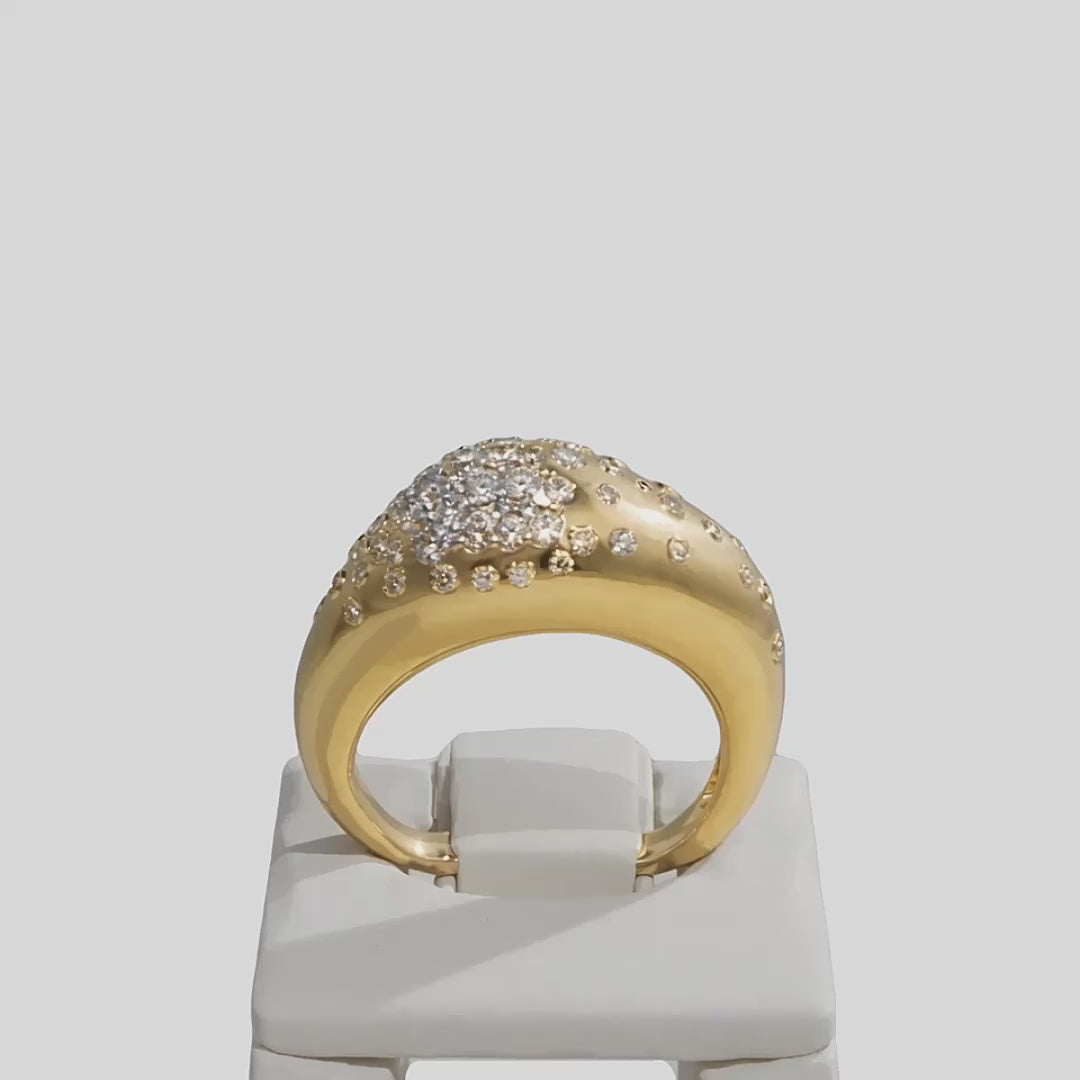 Urban Champagne Diamonds Ring